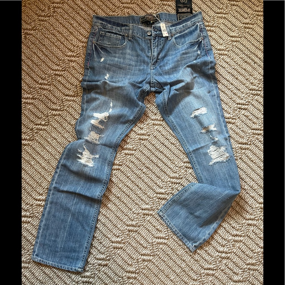 Limited edition Victoria secret pink denim